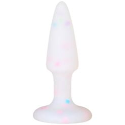 Sinful Confetti Butt Plug Small - Flere farver