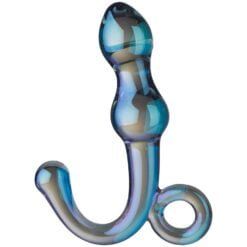 Sinful Chromatic Blue Glas Butt Plug - Flere farver